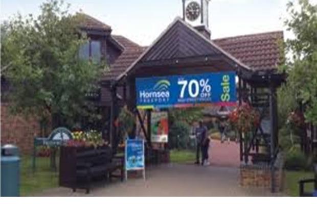A chance to browse the many shops in this outlet at Hornsea
