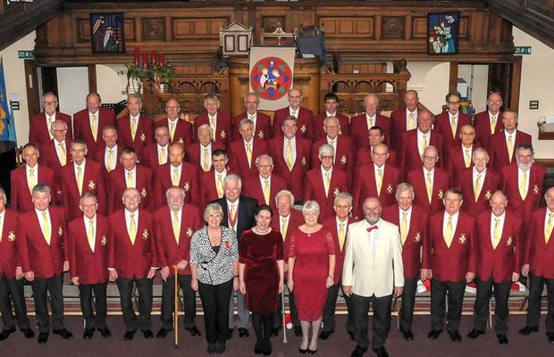 There's a lovely musical evening in store, listening to the repertoires of these male voice choirs in a joint concert at Toll Gavel Church in Beverley. The Beverley singers are shown in our photograph.